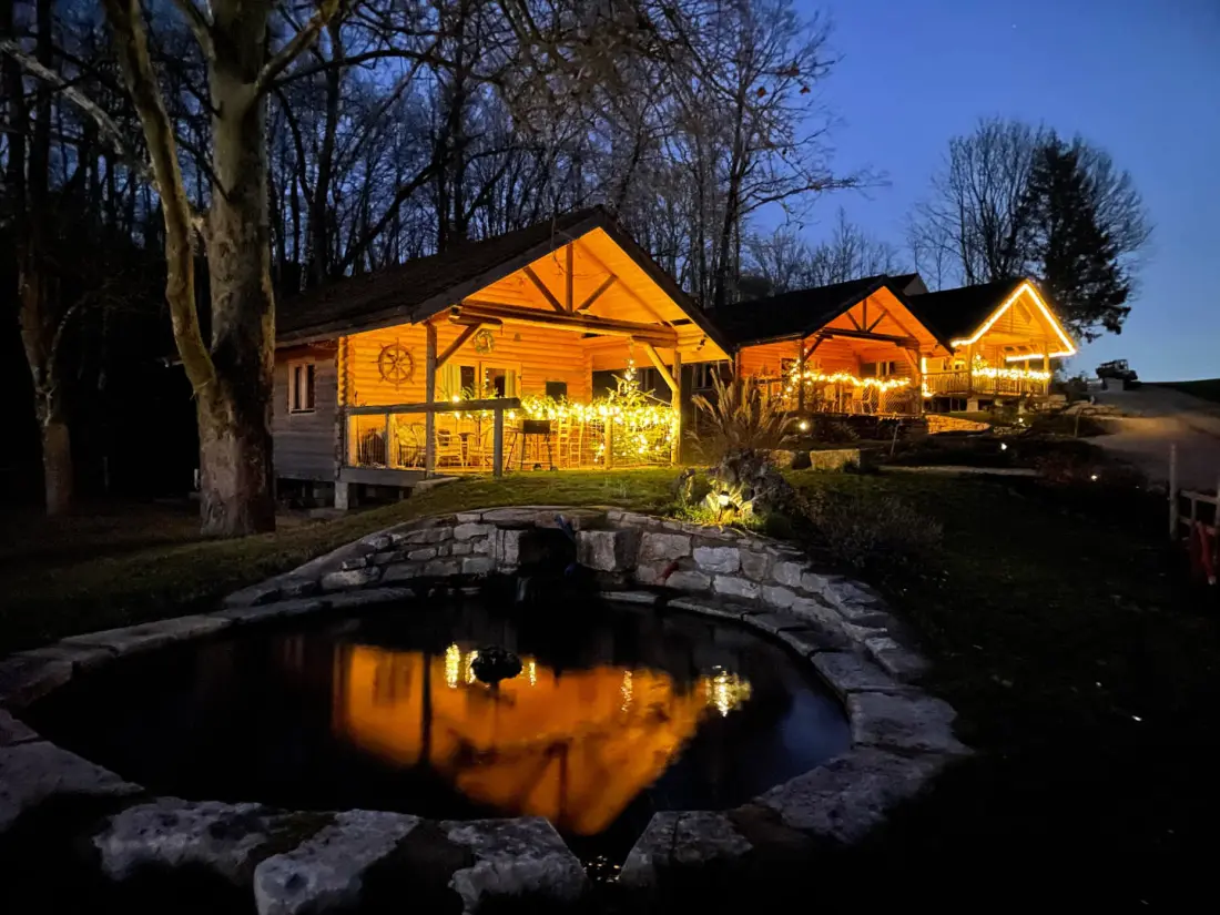 Gîte de France La fuste du bûcheron - cabane authentique 3 épis