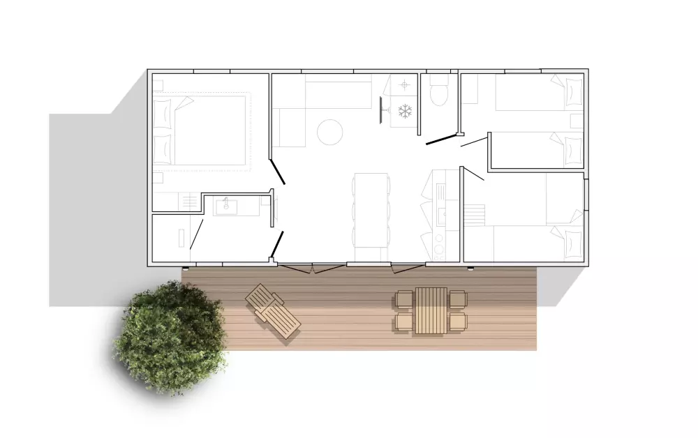 Camping Les Sous Bois du Lac 3 étoiles★★★
