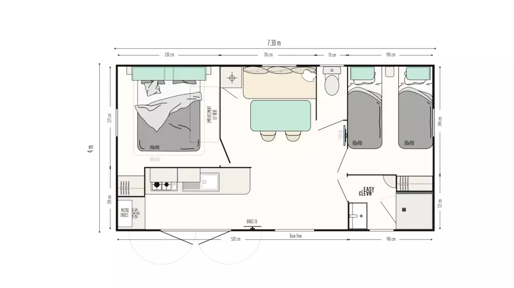 Camping Les Sous Bois du Lac 3 étoiles★★★