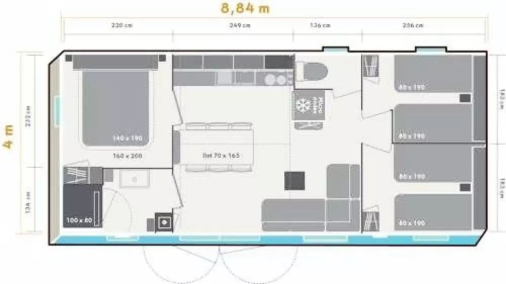 Camping Les Sous Bois du Lac 3 étoiles★★★