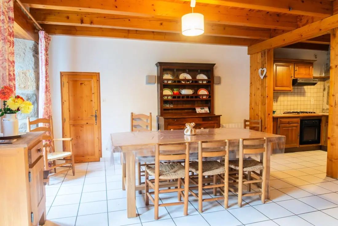 Gîte de France Gîtes de france 6/7 personnes 3 chambres 2 épis