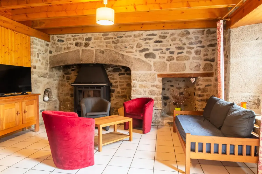 Gîte de France Gîtes de france 6/7 personnes 3 chambres 2 épis