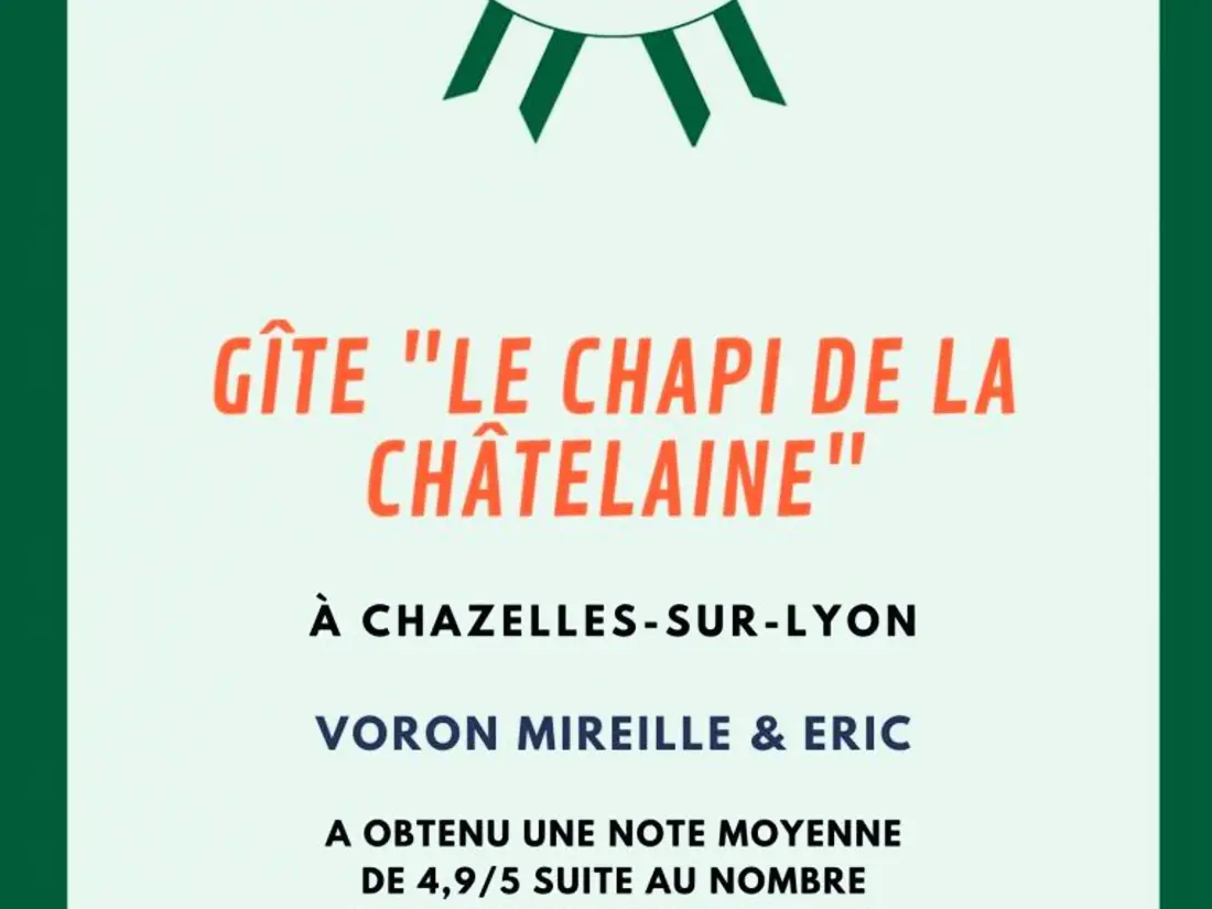 Maison de Vacances CHAZELLES-SUR-LYON 2