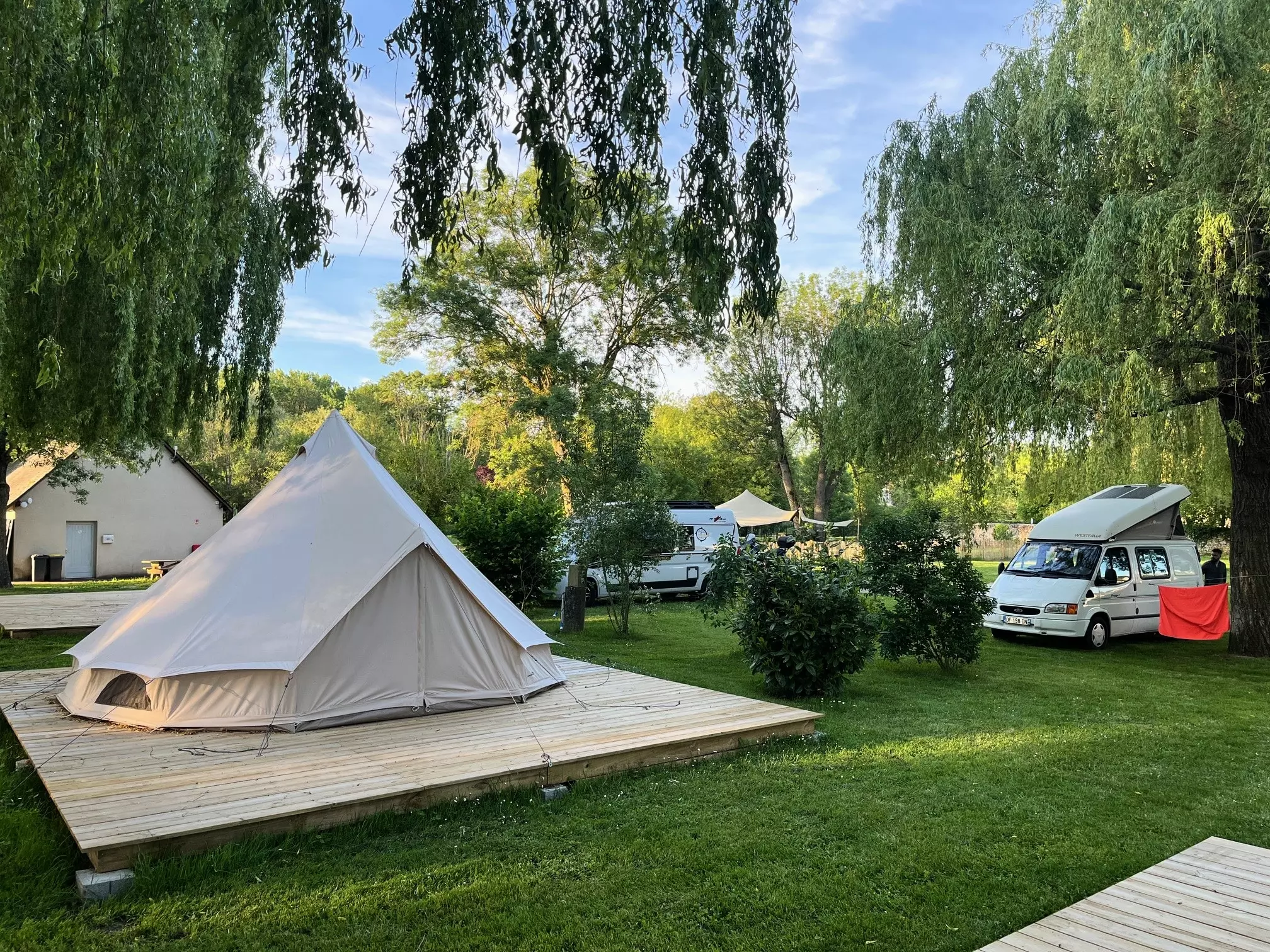 Camping Les Saules De Cormery - CORMERY - 28