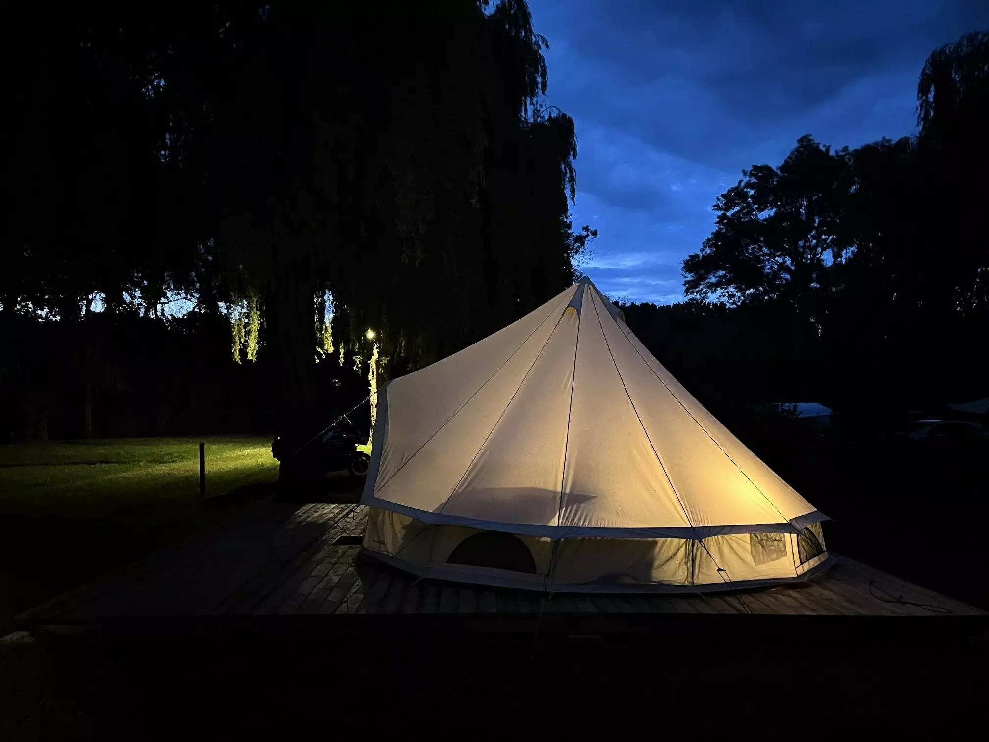 Camping Les Saules De Cormery - CORMERY - 30