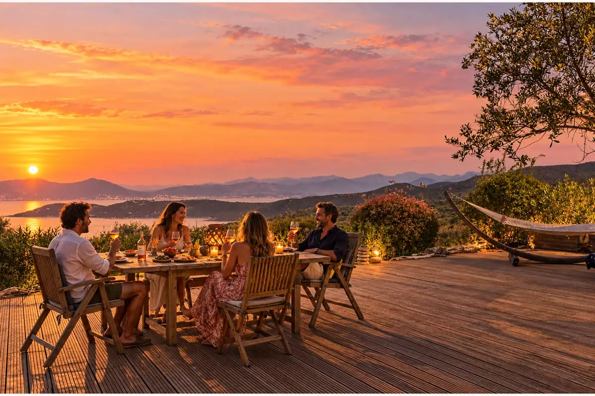 Villa Vadde Lungha Un Écrin De Verdure Entre Mer Et Montagne À Acqua Doria - - Coti Chiavari - Corse - 1