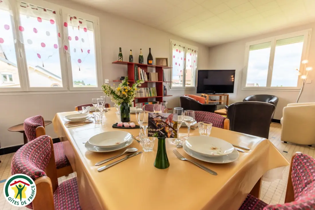 Gîte de France Gite de la treille 3 épis