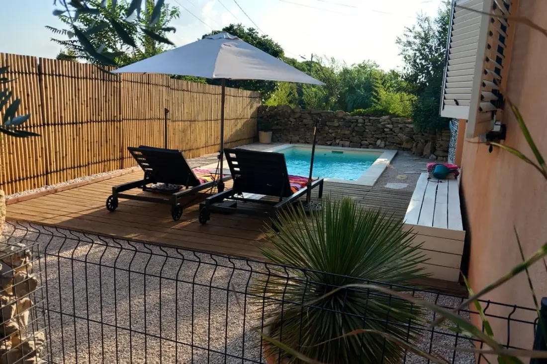 Maison Avec Piscine Privée à Entraigues