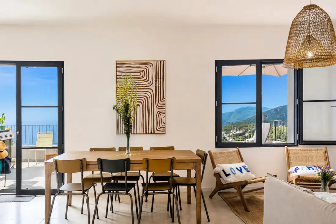 Villa Azurea – Vue Panoramique Mer Et Montagne à Brando