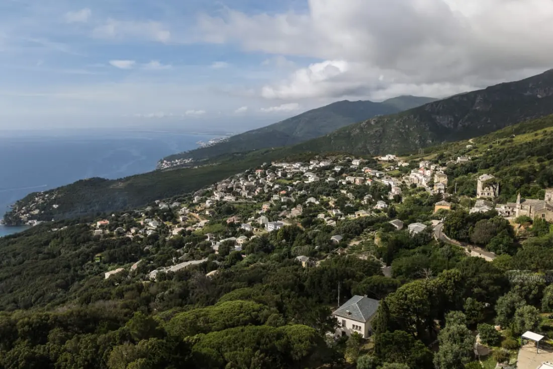 Villa Azurea – Vue Panoramique Mer Et Montagne à Brando