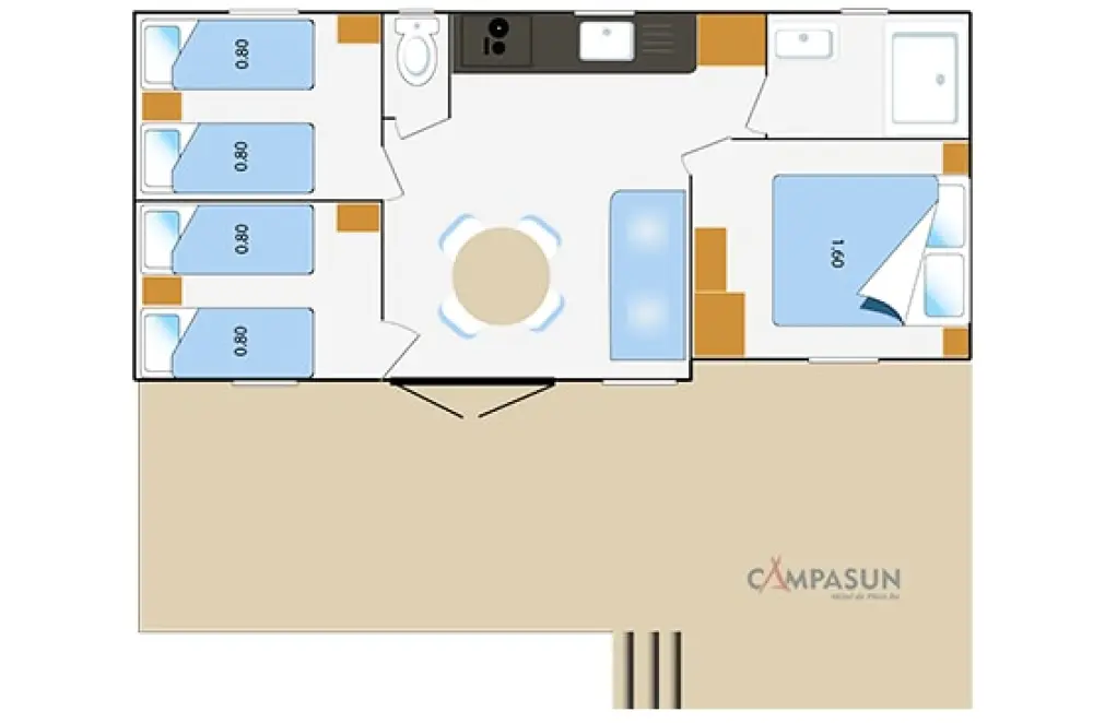 Campasun Camping Du Soleil 4 étoiles★★★★