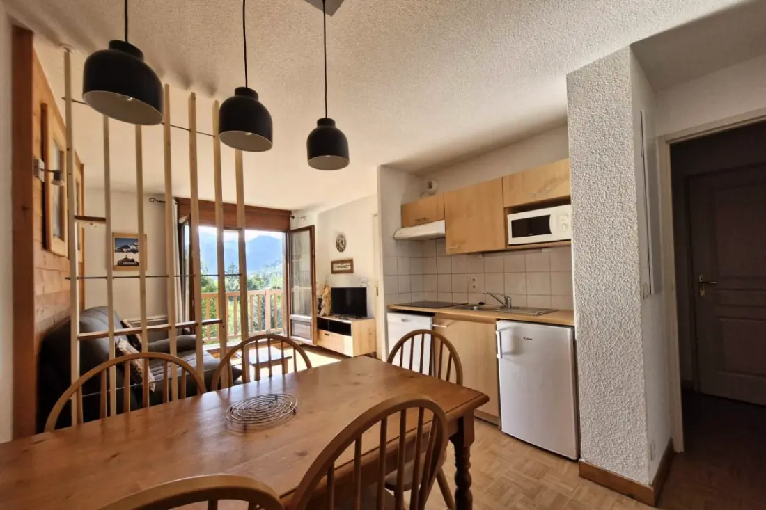 Appartement Cosy Avec Balcon Et Vue Montagne