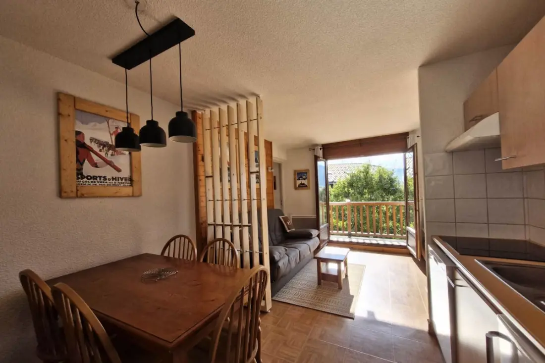 Appartement Cosy Avec Balcon Et Vue Montagne