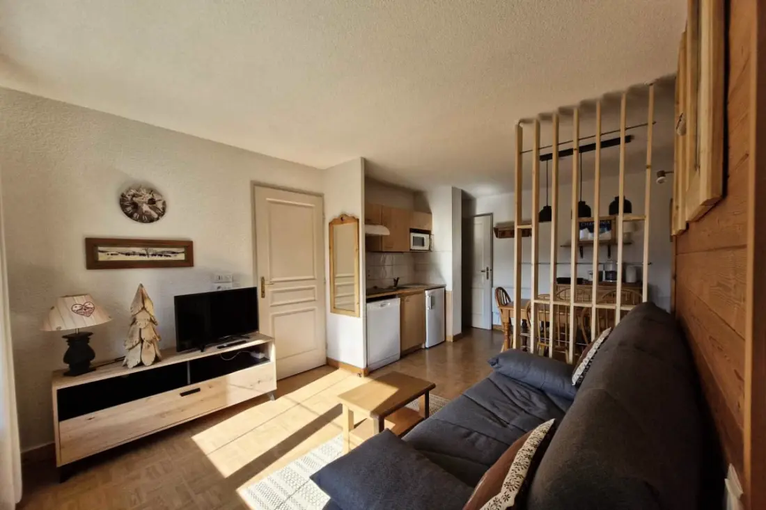 Appartement Cosy Avec Balcon Et Vue Montagne