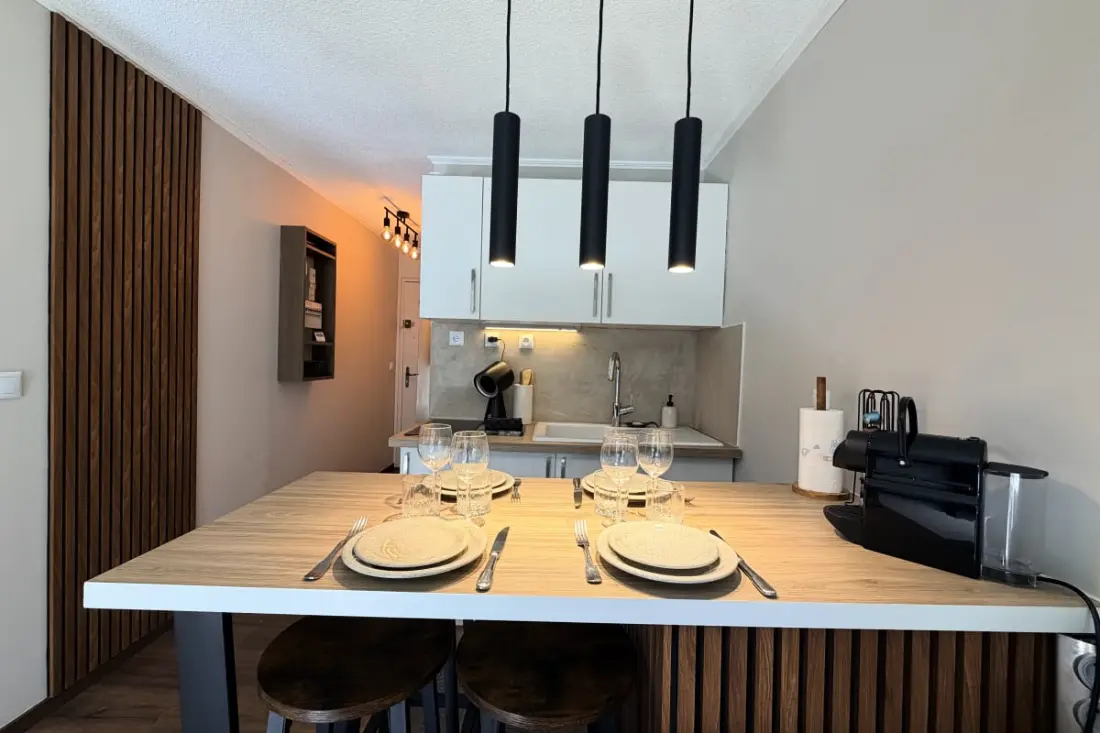 Appartement Rénové Avec Balcon à Flumet