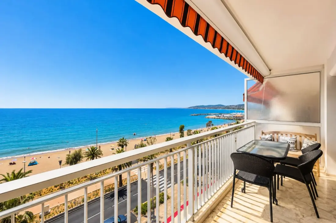 Appt 4 Pers Fréjus Plage Vue Sur La Mer