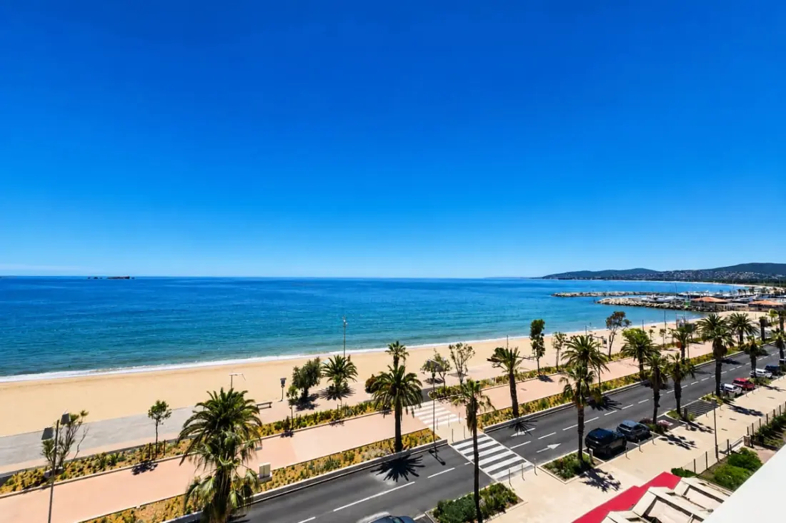 Appt 4 Pers Fréjus Plage Vue Sur La Mer