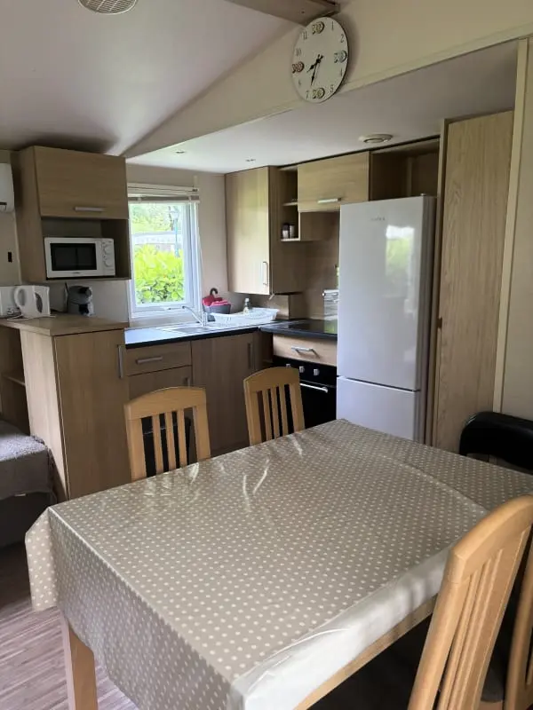Résidence Camping La Réserve - Grand Mobilhome 3 Chambres 2 Sdb