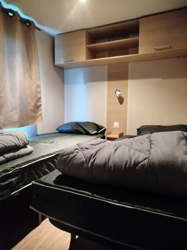 Résidence Camping La Réserve - Grand Mobilhome 3 Chambres 2 Sdb