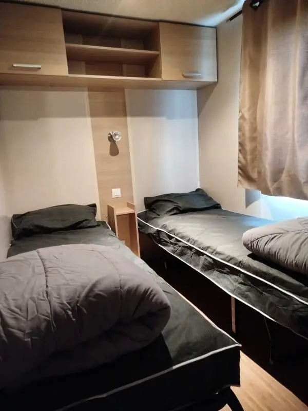 Résidence Camping La Réserve - Grand Mobilhome 3 Chambres 2 Sdb