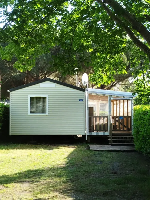 Résidence Camping La Réserve - Grand Mobilhome 3 Chambres 2 Sdb