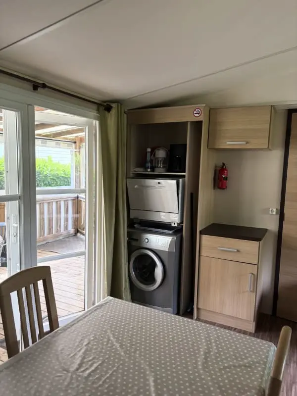 Résidence Camping La Réserve - Grand Mobilhome 3 Chambres 2 Sdb