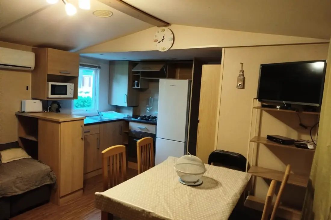 Résidence Camping La Réserve - Grand Mobilhome 3 Chambres 2 Sdb