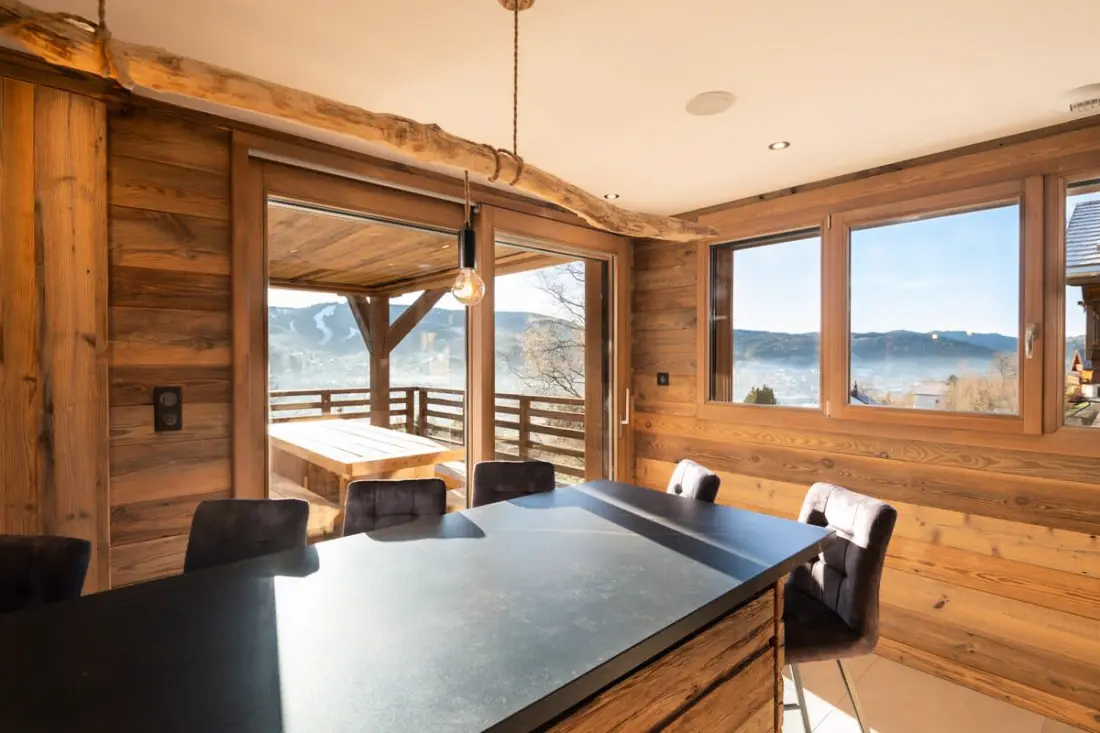 ✨ Chalet L’impérial – Piscine Intérieure, Sauna, Cinéma &amp; Vue Panoramique