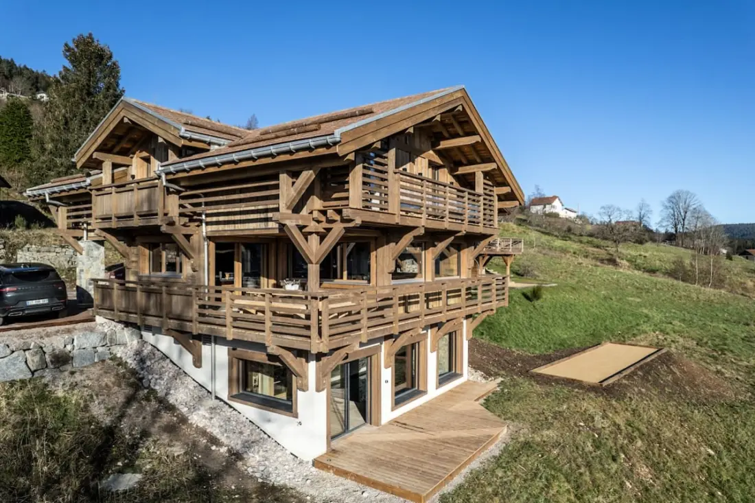 ✨ Chalet L’impérial – Piscine Intérieure, Sauna, Cinéma &amp; Vue Panoramique