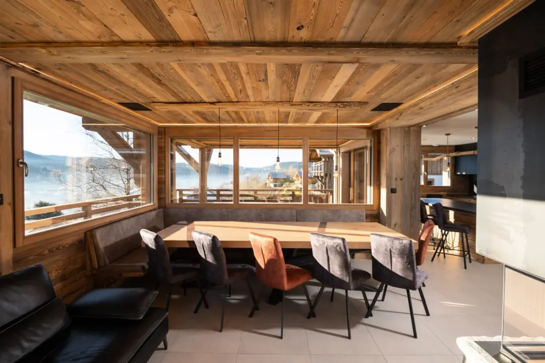 ✨ Chalet L’impérial – Piscine Intérieure, Sauna, Cinéma &amp; Vue Panoramique