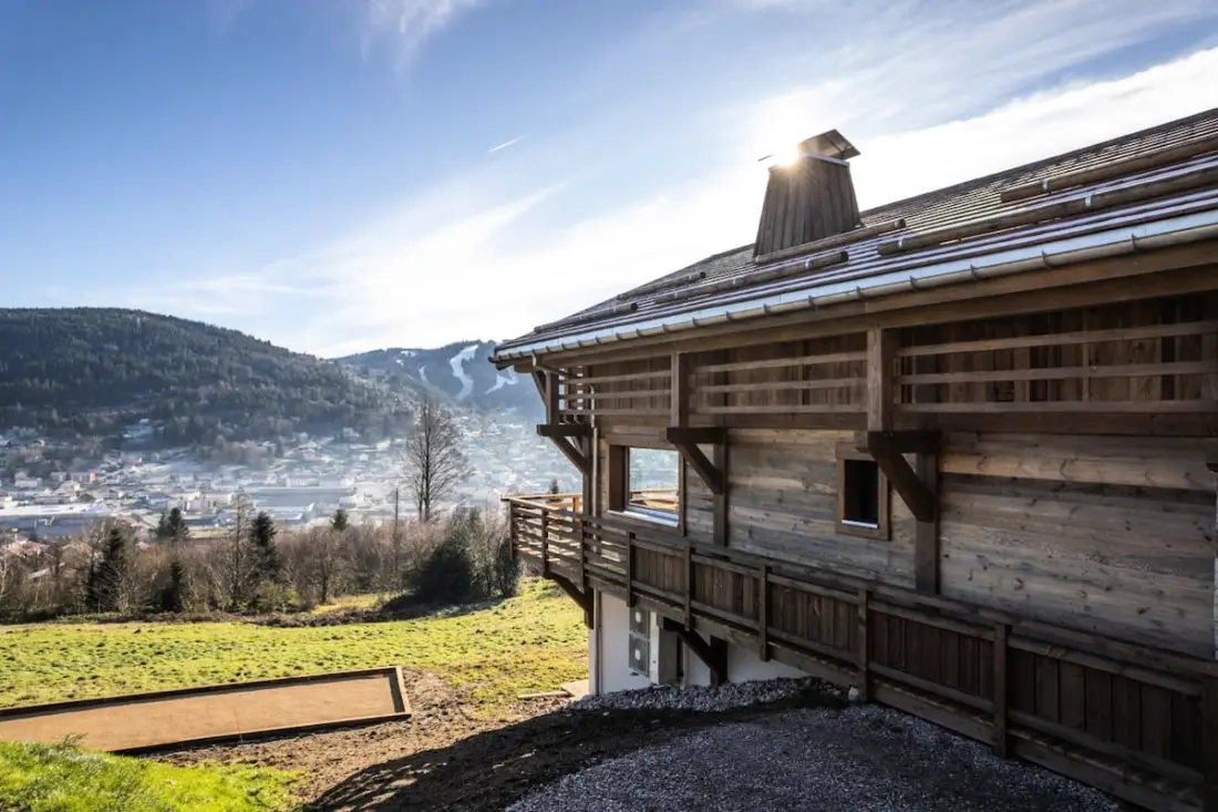 ✨ Chalet L’impérial – Piscine Intérieure, Sauna, Cinéma &amp; Vue Panoramique