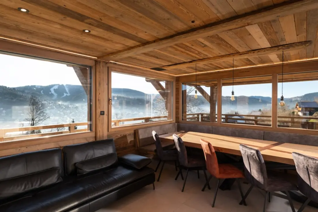 ✨ Chalet L’impérial – Piscine Intérieure, Sauna, Cinéma &amp; Vue Panoramique