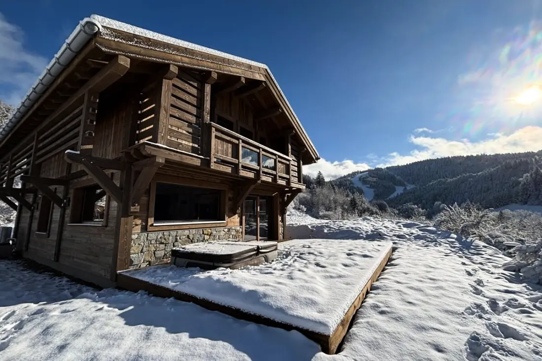 Chalet Trevose⭐ Luxe • Jacuzzi • Sauna • Proche Des Pistes