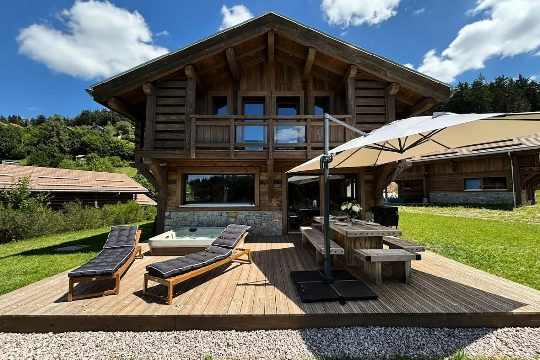 Chalet Trevose⭐ Luxe • Jacuzzi • Sauna • Proche Des Pistes