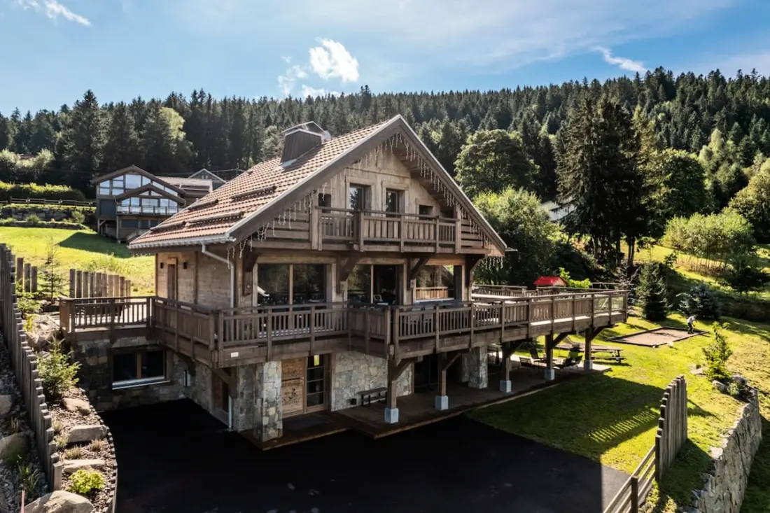 ✨ Le Refuge Des 3 Oursons – 14 Pers. Avec Spa De Nage, Sauna