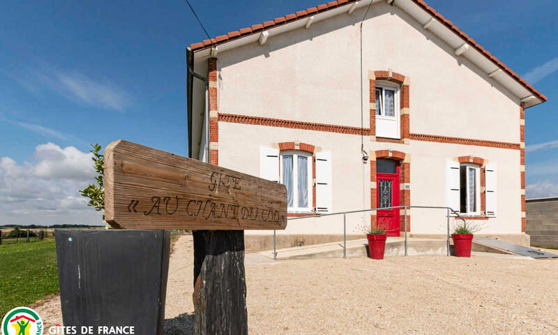 Gîte de France Au chant du coq 2 3 épis - - Giffaumont Champaubert - 1
