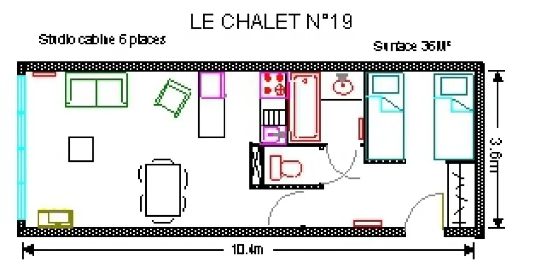 Le Chalet - Piscine