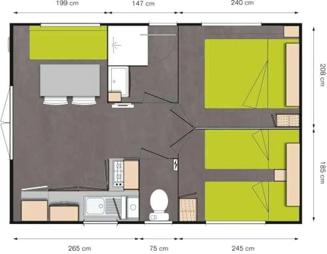 Camping Jardins de Kergal 4 étoiles★★★★