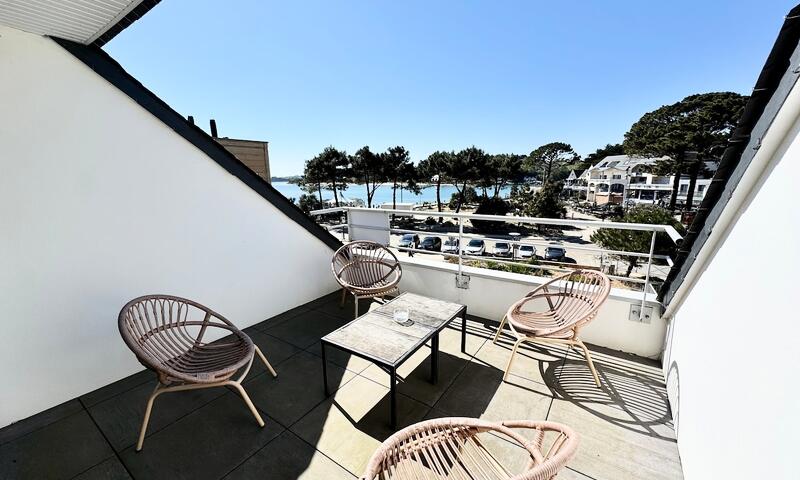 Résidence T2 Contemporain - Balcon - Vue Mer Panoramique - - Guidel Plages - 26