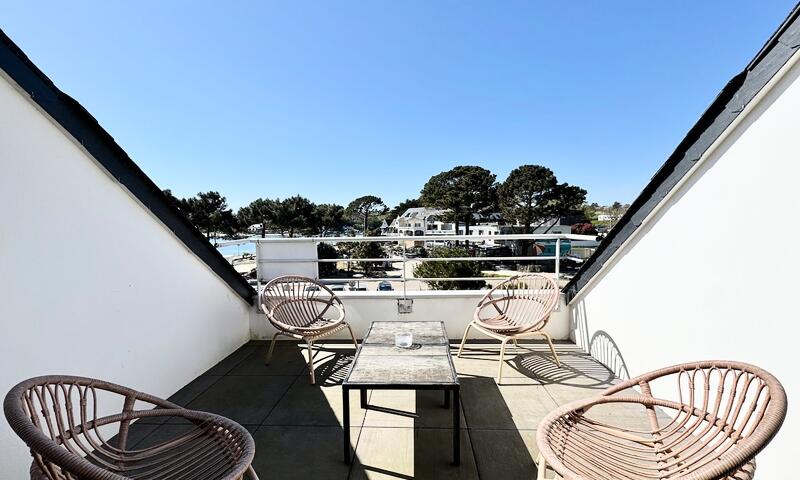 Résidence T2 Contemporain - Balcon - Vue Mer Panoramique - - Guidel Plages - 28