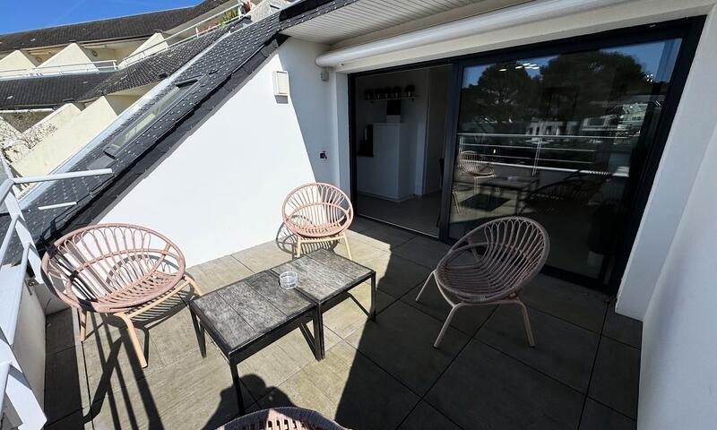 Résidence T2 Contemporain - Balcon - Vue Mer Panoramique - - Guidel Plages - 27