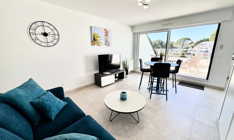 Résidence T2 Contemporain - Balcon - Vue Mer Panoramique - - Guidel Plages - 9
