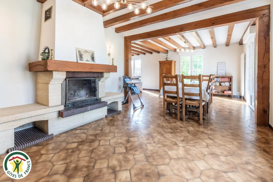 Gîte de France Les fourches sud 6/8 pers 3 épis