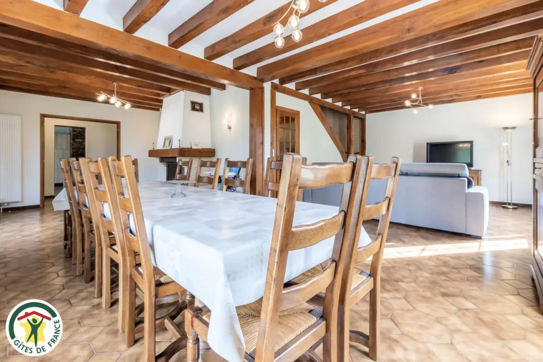 Gîte de France Les fourches sud 6/8 pers 3 épis