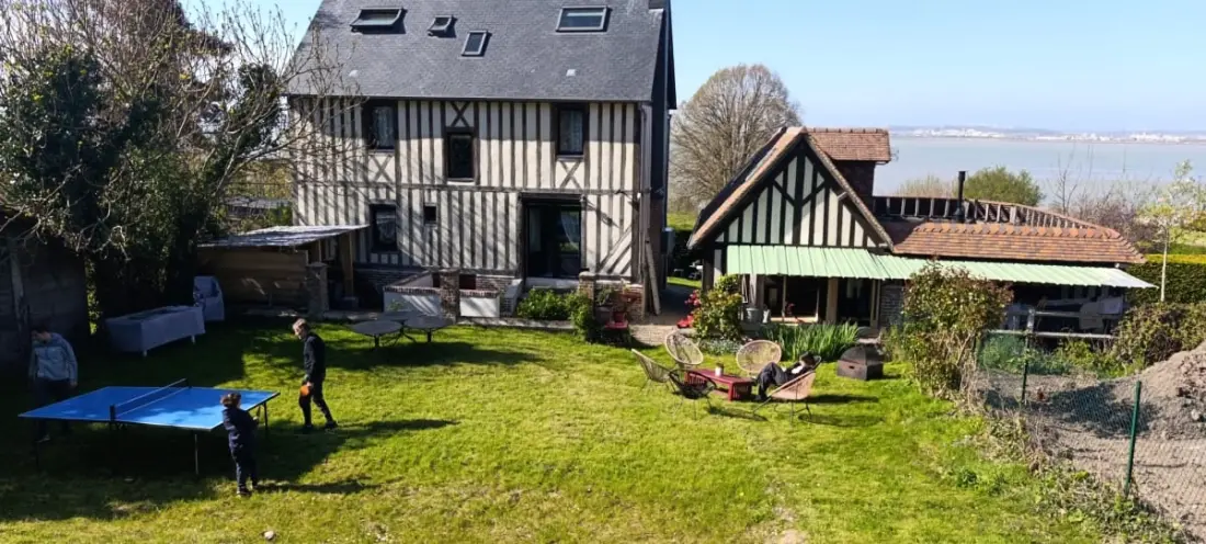 Grande Maison Vue Mer Près Plage Et Nautisme