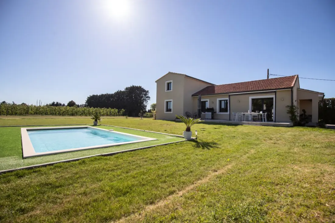 Maison Contemporaine - Grand Jardin Et Piscine Privée