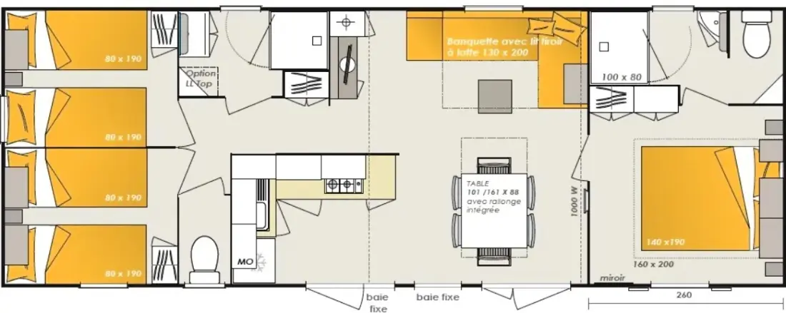 Camping Ushuaïa Villages Le Parc de la Grève 4 étoiles★★★★