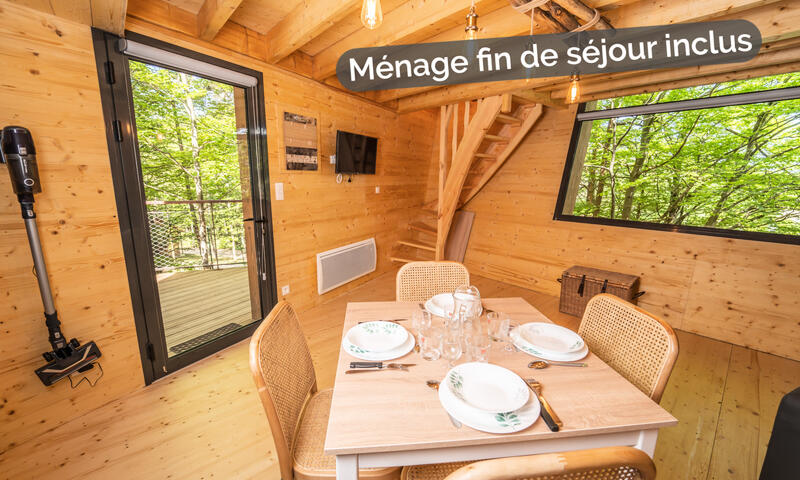 Gîte Cabane insolite dans les cévennes - les sous-bois de la bastide 3 étoiles - - La Bastide-Puylaurent - 7
