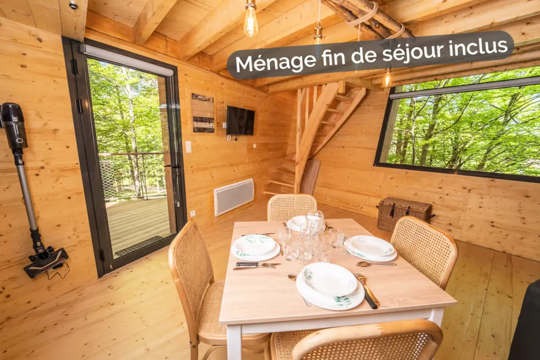 Gîte Cabane insolite dans les cévennes – les sous-bois 3 étoiles
