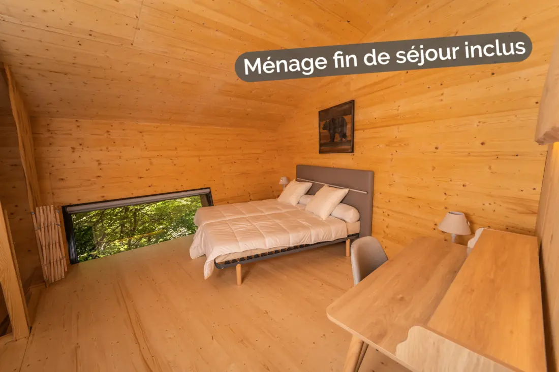 Gîte Cabane insolite dans les cévennes – les sous-bois 3 étoiles